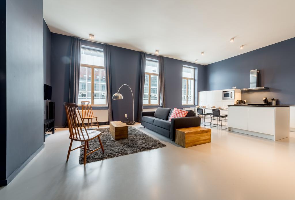 Smartflats - Postiers Appartement Brussel Kamer foto